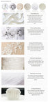 Simple Wedding Dresses Satin Bridal Gowns Elegant Customized